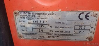 Kubota kx016-4 - 7