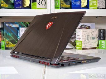 Herní notebook MSI PHANTOM | i7-7700HQ | GTX 1060 6gb | 16GB - 7
