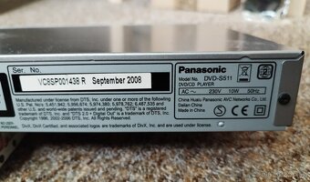 Přehrávač Panasonic DVD - S511 - 7