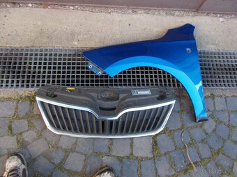 skoda rapid predek,kapota,blatnik,naraznik,maska - 7