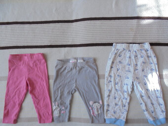 VELKÝ SET 44 KS DÍVČÍHO OBLEČENÍ VE VEL. 74 ZA SUPER CENU - 7