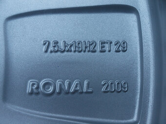 19" 5x112 ALU KOLA AUDI A7 A8 = ZÁNOVNÍ ORIGINÁL SADA - 7