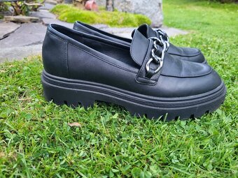 MOKASÍNY zn.CATWALK vel.41 ČERNÉ MODERNÍ - 7