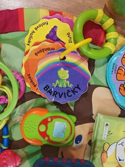 hračky pro miminka knížky pro nejmenší kostičky hrací deka - 7