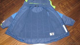 Zeleno-modrá zimní bunda zn. Tchibo vel. 110/116 - 7