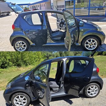 PĚKNÁ , BENZINOVÁ TOYOTA  AYGO  COOL 5DV. ALU ,KLIMATIZACE - 7