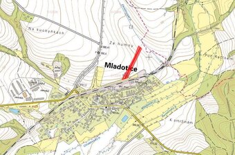 Pozemek, bydlení, prodej, Mladotice, Plzeň sever - 7