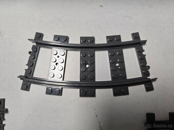 City koleje (náhrada) rovinky, zatáčky, vyhybky 76kusů - 7
