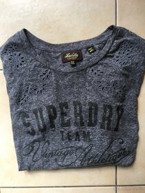 Triko s dlouhým rukávem Superdry velikost 40 - 7