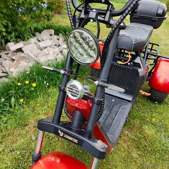 Elektrická tříkolka Leramotors Scooters 1000W - 7