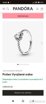 Prsten PANDORA - 7