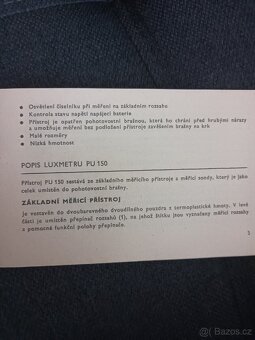 Luxmetr PU 150 Metra Blansko - 7