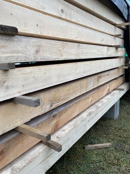 Stavební řezivo- trámky, prkna - 7