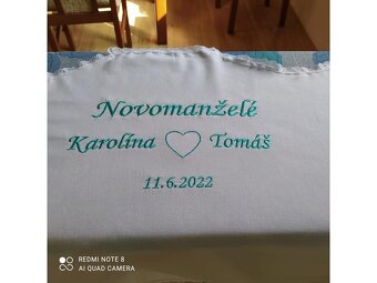 Vyšívaný svatební bryndák - 7