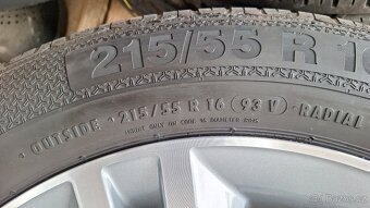 Alu kola Ford 16" 5x108 letní pneu 215/55 R16 3+-5mm Focus - 7