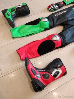 Mv Agusta F4 RR-Pánská(Dámská) kožená moto kombinéza - 7