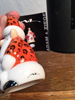 Porcelánová slánka Goebel Limit edice Santa Děda Mráz - 7