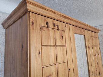 Kompletní ložnice - voskovaná borovice - 7