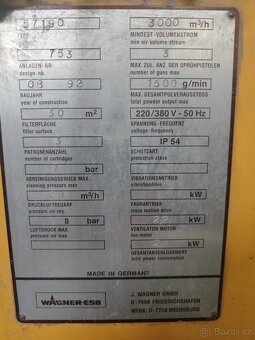 Nanášacia kabína Wagner ESB+ zariadenie OptiFlex B (GEMA) - 7