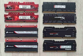 Disky SSD +klasické, 250MB - 8TB / DDR3 paměti pro stolní PC - 7