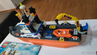 Lego 7739 - Pobřežní hlídka, hlídkový člun a věž - 7