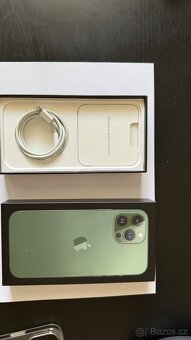 Prodám iPhone 13 PRO MAX 256 GB ALPINE GREEN - 7