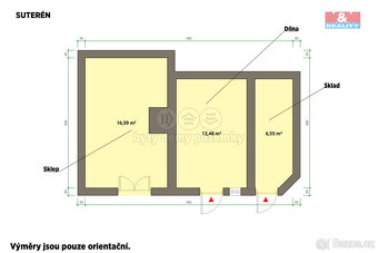Prodej zahrady s chatkou 970m2, Chotěnov-Skláře - 7