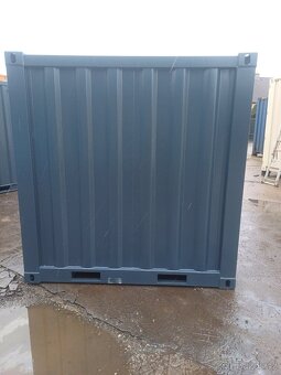 Nový 8´ skladový kontejner, barva RAL 7016 a RAL 7035 - 7
