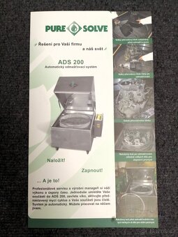 Automatický odmašťovací systém ADS 200 - 7