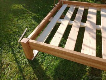 Dubová manželská postel - 7