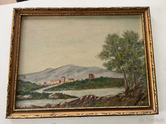 Starožitné obrazy originály - 7