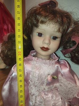Porcelánová panenka 38cm - 7