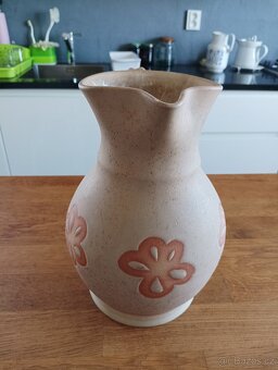 KERAMICKÝ DŽBÁN RUČNĚ DEKOROVANÝ - 7