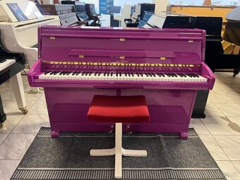 Růžové piano Schimmel se zárukou 2 roky, doprava zdarma - 7