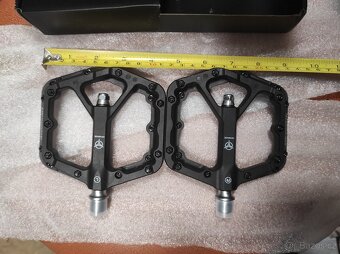 Duralové široké pedály ALU 7075 - 7