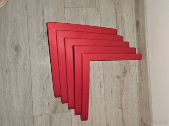 Dětský dřevěný stoleček set  ikea a 2 židle - 7