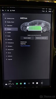 Tesla Model S85 El.Panorama Kuze Vzd.podvozek barva RedMult - 7