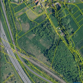 Prodám pozemek u dálnice D8, 29 360m2m - 7
