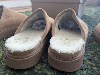 Pantofle Fitflop Gen-ff Shearling-Lined Suede - 7