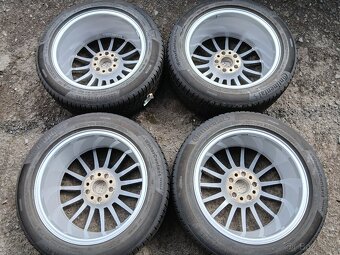 Prodám sadu Orig ALU kol Audi 225/50R17 zimní - 7