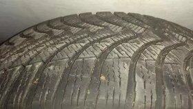 original alu kola Audi 17", 4G0, + zimní pneu Michelin Alpin - 7