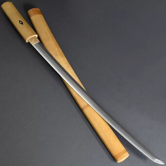 Japonský Starožitný Samurajský meč wakizashi Kuninaga - 7