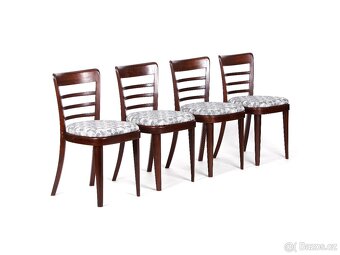 Přečalouněné retro židle SETONA, 4 kusy. - 7