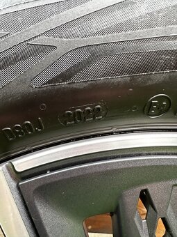 Alu kola 5x112 r17 s letním pneu (karoq17)) - 7