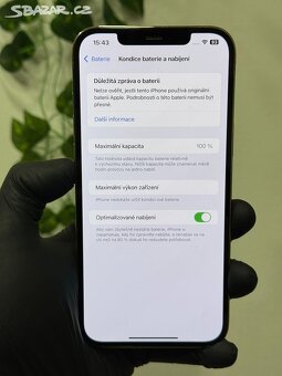 iPhone 12 Pro Max 128GB zlatý - 100% baterie - 7