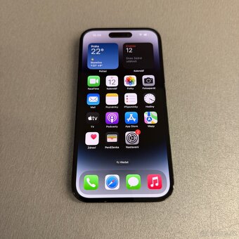 iPhone 14 Pro 256GB černý, pěkný stav, 12 měsíců záruka - 7