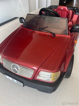 Šlapací kabriolet autíčko Mercedes Benz 500 SL Milano - 7