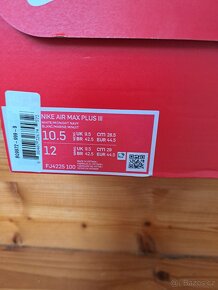 Nike air max plus III velikost 44,5 - 7