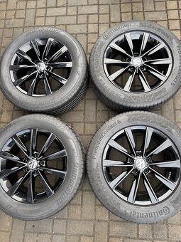 ORIGINÁL Alu Volkswagen PHILADELPHIA R17, 5x112 - LETNÍ PNEU - 7