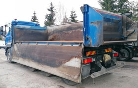 8x4 MAN sklápěč EUR6 čelo plachta - 7